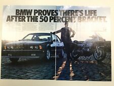 BMW15 Advertisement BMW 635CSi June 1885 2 pages picture