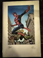 Spiderman With Great Power Comes Great Responsibility 2002  Print picture
