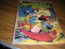 GOLDEN AGE MICKEY MOUSE ON SPOOK'S ISLAND 1947 FOUR COLOR #170 GOOD picture