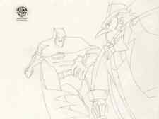 Batman Animated Series- Original Production Drawing-Penguin+Batman-The Batman picture