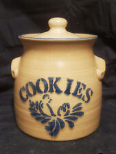 Vintage Pfaltzgraff Folk Art Cookie Jar No 540 9