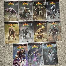 Mighty Morphin Power Rangers #111-121 Lot Dark Grid Variant Bjorn Barends Nm picture