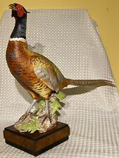 Royal Worcester 1967 #119 Ringed Neck Pheasant Ronald Van Ruyckevelt Figure picture