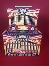 2000 IGA Circus Daze Special Edition Cookie Jar Calliope Music Wagon Hometown picture