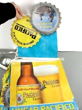 UNCAP PACIFICO BEER VINYL STRING PENNANT BANNER SIGN 16 FLAG BAR PARTY DECOR NEW picture