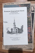 Unitarian Congregational Church North Andover MA Feb 10 & April 7 1991 + article picture