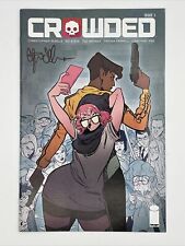 Crowded #1 SIGNED Christopher Sebela Shanghai Red High Crimes Godfell Blink picture