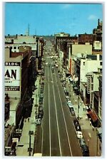 c1960s Downtown Looking Down From Chimes Building Syracuse New York NY Postcard picture