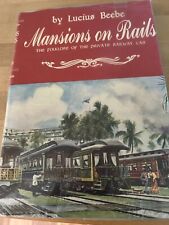 Vtg MANSIONS ON RAILS Folklore Of The Private Railway Car Lucius Beebe 1959 HCDJ picture