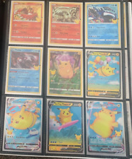 Complete Pokemon  Celebrations set 25/25 Flying / Surfing Pikachu & Holo Mew picture