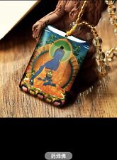 Blessed Medicine Buddha pendant with chain.   Size: 4.5cmcx3.5cmx0.3cm picture