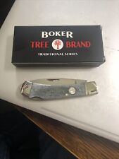 Boker 110815 TreeBrand Gray LockBack Traditional Series Pocket Knife picture
