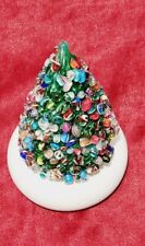 Vintage Cape Cod Glass Works Art Glass Christmas Tree 4