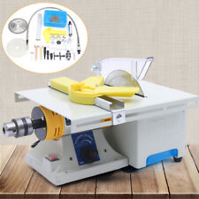 Mini Gem Grinding Polishing Machine Table Rock Saw Jewelry Lapidary Equipment picture