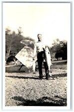 c1940's Chetco River Resort Brookings Oregon OR RPPC Photo Antique Postcard picture