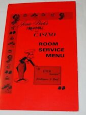 JESSIE BECK'S Riverside Hotel and Casino ROOM SERVICE MENU Reno Nevada 1970's picture