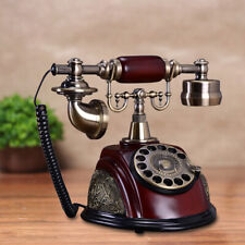 Vintage Handset Rotary Dial Phone Antique Old Fashioned Telephone European Style picture