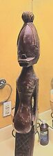 Antique African Fertility Statue 4ft. Tall Hand Carved $500 OBO   picture