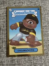 2022 Garbage Pail Kids Keith Shore MLB Gold Lava 1/1 Cyclops Soto 3b picture