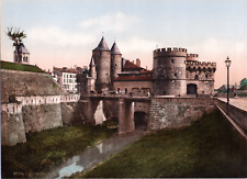 France, Metz. German Gate. (FRANCE) vintage print photochromie, vintage photo picture