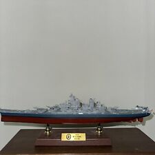 USS Missouri BB-63 1/700 Die Cast Model - Full Hull Display Some Damage picture