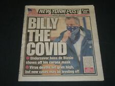 2020 APRIL 8 NEW YORK POST NEWSPAPER - VIRUS DEATHS HITS HIGH picture