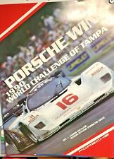 1990 Porsche 962 Race Victory Showroom Advertising Poster RARE Awesom picture