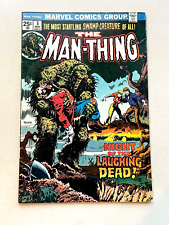 The Man-Thing #5 (Marvel 1974) F/VF, Ploog cover, Night of the Laughing Dead picture