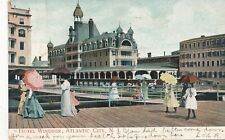 ATLANTIC CITY NJ - Hotel Windsor Postcard - udb - 1907 picture