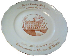 J.M. & W Westwater Athens Ohio Homecoming Week Plate 1904 Ohio University picture