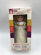 1960S Vintage Lighted Angel Topper Vintage Christmas Tree Top Woolworths In Box picture
