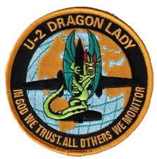 Lockheed Martin® U-2 Dragon Lady® Patch, Officially Licensed, Sew On, 4