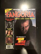 Fangoria Magazine #7 - August 1980 - Horror - Shining Jack Nicholson Hitchcock picture