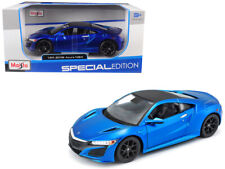 2018 Acura NSX Blue with Black Top 1/24 Diecast Model Car by Maisto picture