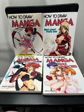 Lot of 9 HOW TO DRAW MANGA  / Techniques Books Various authors Drawing Art picture