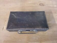 Vintage US ARMY MODEL 1911 PISTOL CLEANING BOX MILITARY METAL WW2 picture