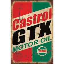 Castrol GTX Motor Oil Vintage Novelty Metal Sign 8