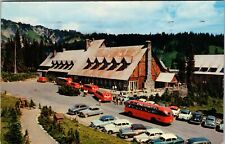Paradise Valley WA-Washington, Paradise Inn, Outside, Vintage Postcard picture