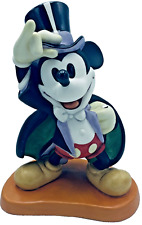 WDCC Magician Mickey On With The Show Disney's 1997 Membership Sculpture w/ COA picture