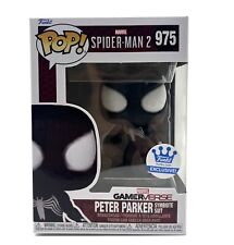 Funko Pop Spider-Man 2 Peter Parker Symbiote Suit #975 Funko Exclusive IN HAND picture