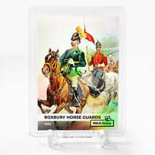 ROXBURY HORSE GUARDS Trading Card 2023 GleeBeeCo Holo History 1895 #RX18 picture