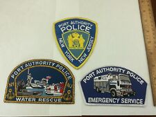 Port Authority Police collectable patch set 3 pieces, one is vintage. picture