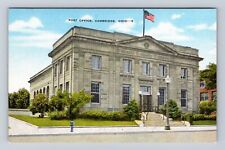 Cambridge OH-Ohio, United States Post Office, Antique, Vintage Souvenir Postcard picture