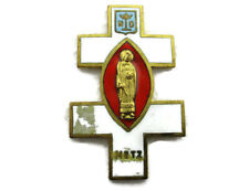Medallion Virgin Mary Our Lady Madonna of Metz of Assumption Collector Badge PIn picture
