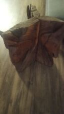 vintage table stand carved horse head picture