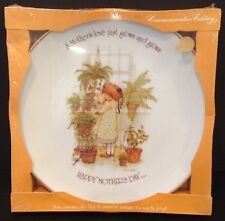 NIB Vintage 1975 Holly Hobbie American Greetings Mother's Day Plate New In Box picture