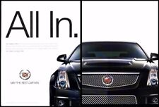 2010 Cadillac CTS-V Original 2-page Advertisement Print Car Art Ad J831 picture