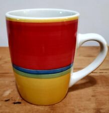 Vintage Royal Norfolk Greenbrier Mambo Orange,yellow,blue 12ozs Cup picture