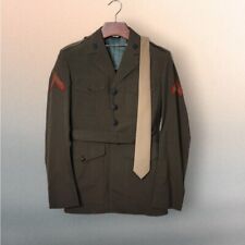 Mens 38R USMC Alpha Coat Service Dress US Marine Uniform Jacket Military picture