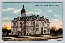 Mankato MN-Minnesota, County Courthouse, Antique, Vintage Souvenir Postcard picture